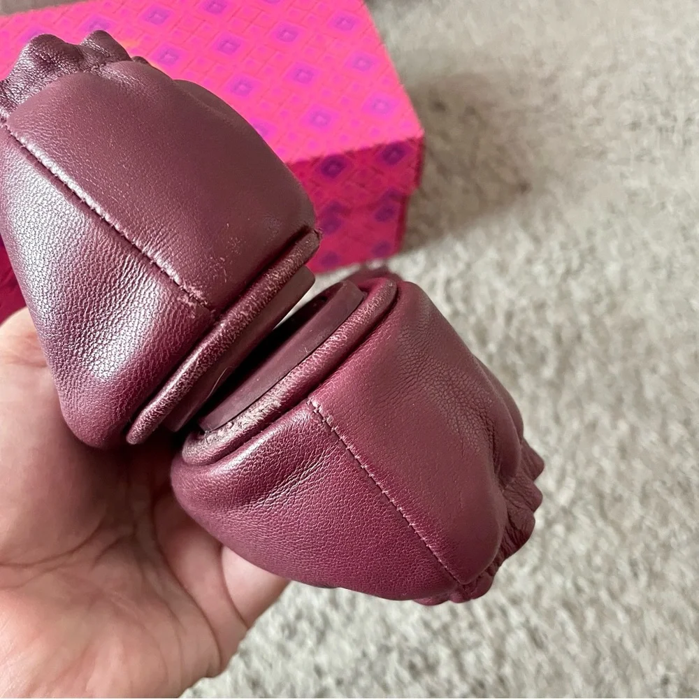 Tory Burch Minnie Ballet Flat Shiraz - Picture 10 of 14